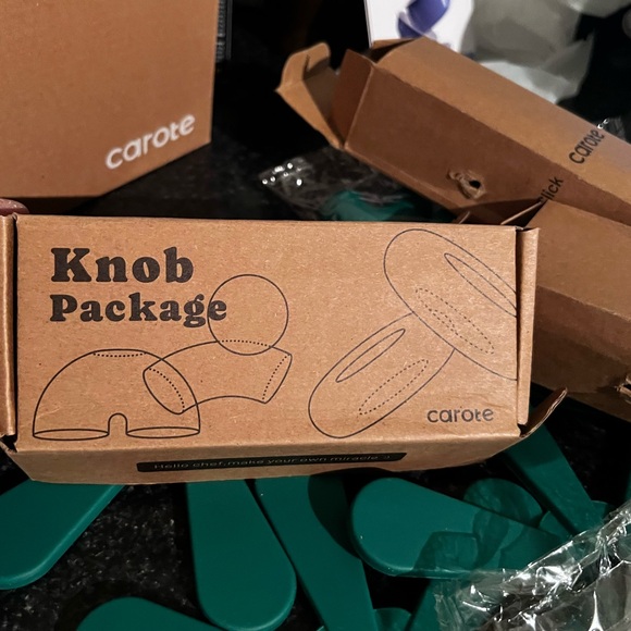 Carote Cookware Forest Green Click On Handles 27 PC Set New In Box - Picture 13 of 17